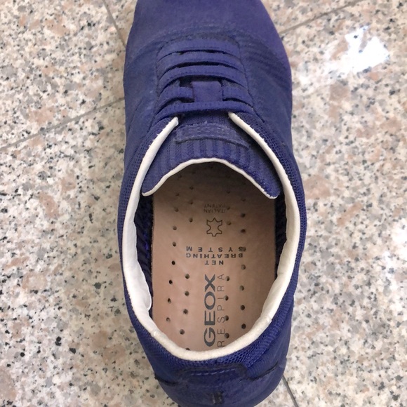 GEOX Respira Blue Sneakers - Picture 2 of 3